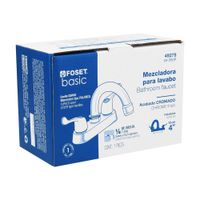 Mezcladora para Lavamanos Cuello Curvo - Foset