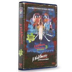 Rompecabezas Estilo VHS A Nightmare On Elm Street 3 500 Pzas - A Nightmare On Elm Street