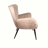 Silla Beige Loira de 65 x 75.5 x 85 Cm - Zmobili Varios Colores