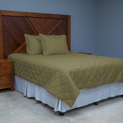 Set de Cubrecama Quilting Dried Herb - Viva  Varios Tamaños