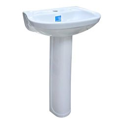 Lavamanos Acuacer Con Pedestal Blanco - Corona