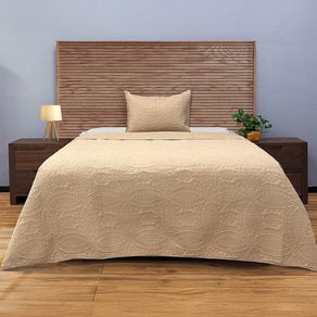 Set de Cubrecama Light Taupe - Varios Tamaños