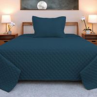 Set De Cubrecama Quilting Indian Teal - Viva  Varios Tamaños