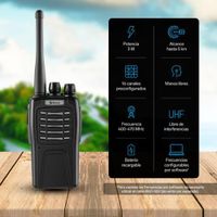 Radio Intercomunicador Profesional con Alcance de 5 Km - Steren