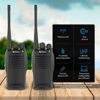 Kit de 2 Radios Intercomunicadores de 16 Canales - Steren