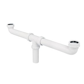 Sifón de Lavaplatos Tipo Cacho 1 1/2X20 Plg - Foset