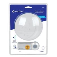 Timbre Inalámbrico Redondo 12V - Volteck