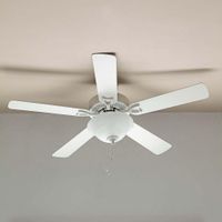 Ventilador De Techo Deluxe Para Interior 52 Plg - Hunter Varios Colores