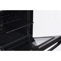 Estufa de Gas 4 Quemadores y Horno Negra de 20 Plg - Indurama