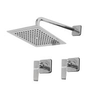 Mezcladora para Ducha de 2 Llaves Bacci Cromada - Pfister