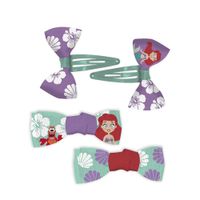 Set de 4 Accesorios para Cabello Ariel La Sirenita