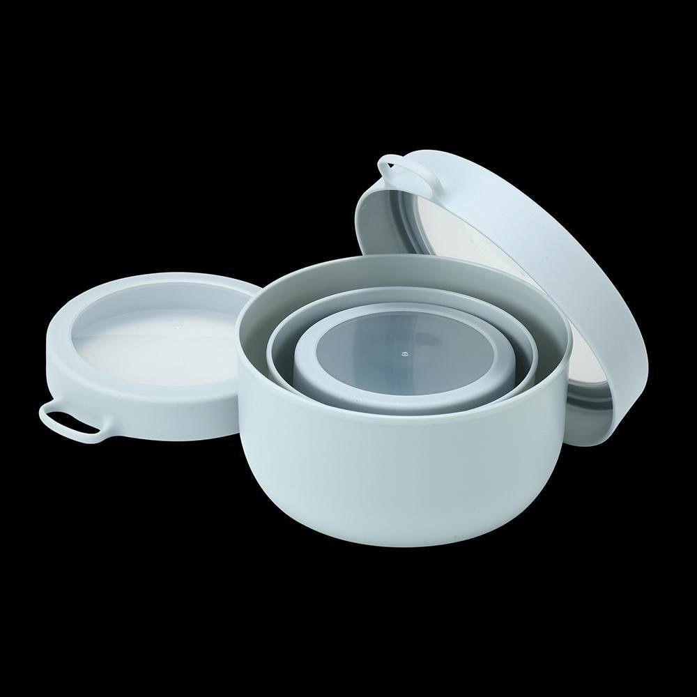 Set de 3 Contenedores Sky de Plástico Reciclado
