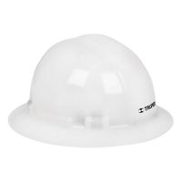 Casco De Seguridad Matraca Ala Ancha Blanco - Truper