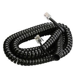 Cable Telefónico Conectores Machos Negro de 4 M - Ace Label