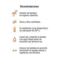 Bomba para Agua Tipo Jet 3/4 Hp - Truper