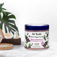 Exfoliante Corporal Black Elderberry 538 G - Dr. Teal´s