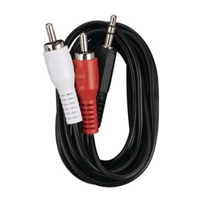 Cable Estéreo Plug de 3.5 Mm a 2 Rca Macho de 2 M - Ace Label