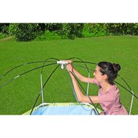 Piscina Splash Verde con Techo 2.44x0.51 M - Bestway