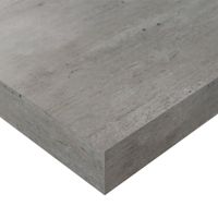 Repisa de Mdf Gris Plateado 80X23.5X3.8 Cm - Spaceo