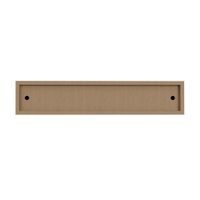 Gaveta de Mdf Negra 40X8X25 Cm - Spaceo