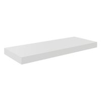 Repisa de Mdf Blanca 60X23.5X3.8 Cm - Spaceo
