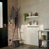 Repisa de Mdf Blanca 60X23.5X3.8 Cm - Spaceo