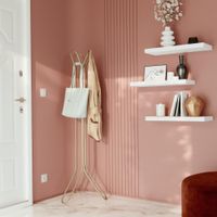 Repisa de Mdf Blanca 60X23.5X3.8 Cm - Spaceo