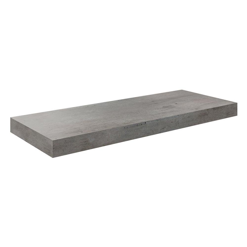 Repisa Flotante de Mdf 60 X 23.5 Cm - Varios Colores Gris