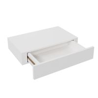 Gaveta de Mdf Blanca 40X8X25 Cm - Spaceo