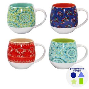 Pocillo Indu 15 Oz Diseños Surtidos - Toscana