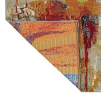 Set de 2 Alfombras Corredor Gobelin Multicolor 140X200 y 60X100 Cm - Viva