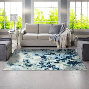 Set de 2 Alfombras Corredor Gobelin Multicolor de 140X200 y 60X100 Cm - Viva