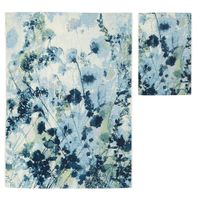 Set de 2 Alfombras Corredor Gobelin Multicolor de 140X200 y 60X100 Cm - Viva