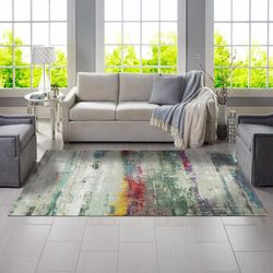 Set 2 Alfombras Corredor Gobelin Multicolor de 140X200 y 60X100 Cm - Viva