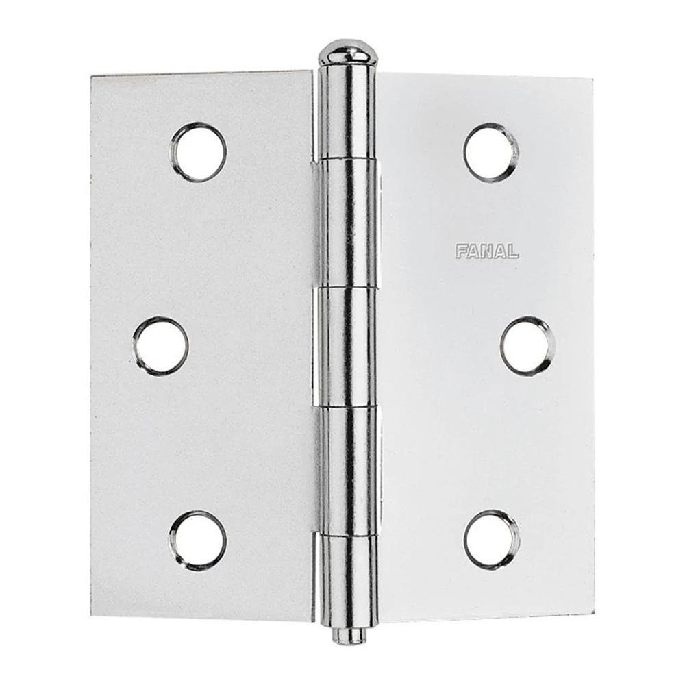 Bisagra Cromada Tipo Libro