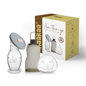 Kit de Viaje Express And Collect Extractor de Leche Generación 2 - Haakaa