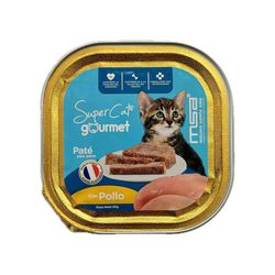 Lata-de-Pate-con-Pollo-para-Gato-de-85-G---Super-Cat-Gourmet