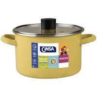 Olla Recta Praktica Lima Bay con Tapa 5 L - Cinsa