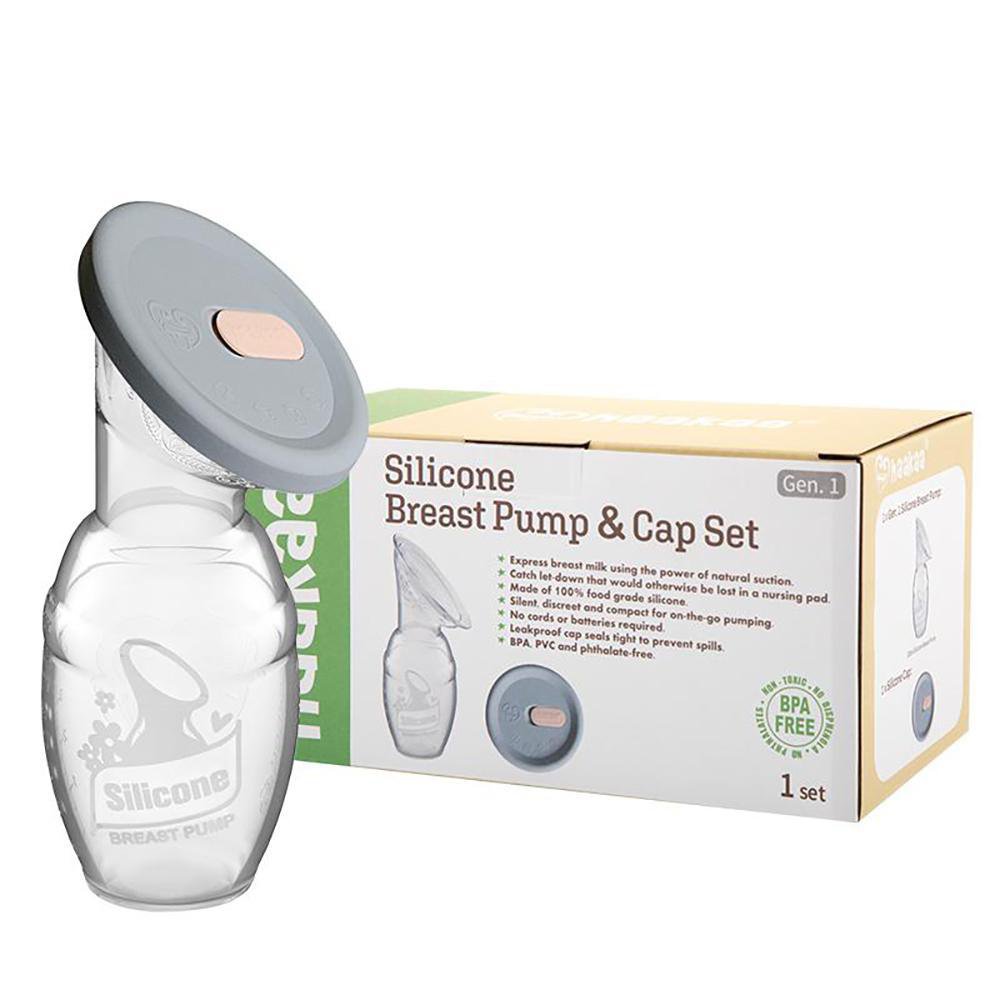 Extractor de Leche Manual 1ra Generación de 100 mL Color Gris Extractor Manual y Colector…