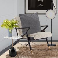 Funda Alesia Gris Oscuro para Cojín 45x45 Cm - Viva