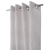 Cortina Jacquard Beige 140X240 Cm - Viva