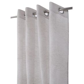 Cortina Jacquard Beige 140X240 Cm - Viva