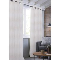Cortina Jacquard Beige 140X240 Cm - Viva