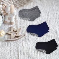 Set De 3 Pares De Calcetines Lisos Con Puntitos - Comfy Varias Tallas