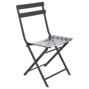 Silla Plegable Grafito 42x51x81 Cm - Hesperide