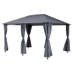 Toldo Santorini Plateado 4x3 M - Hesperide