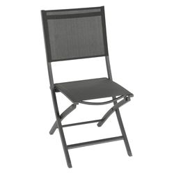 Silla Plegable Esencia Grafito 45x57x90 Cm - Hesperide