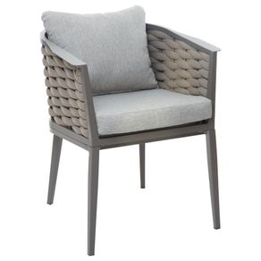 Silla de Exterior Bruno Aluminio 61x63x73.5 Cm - Hesperide