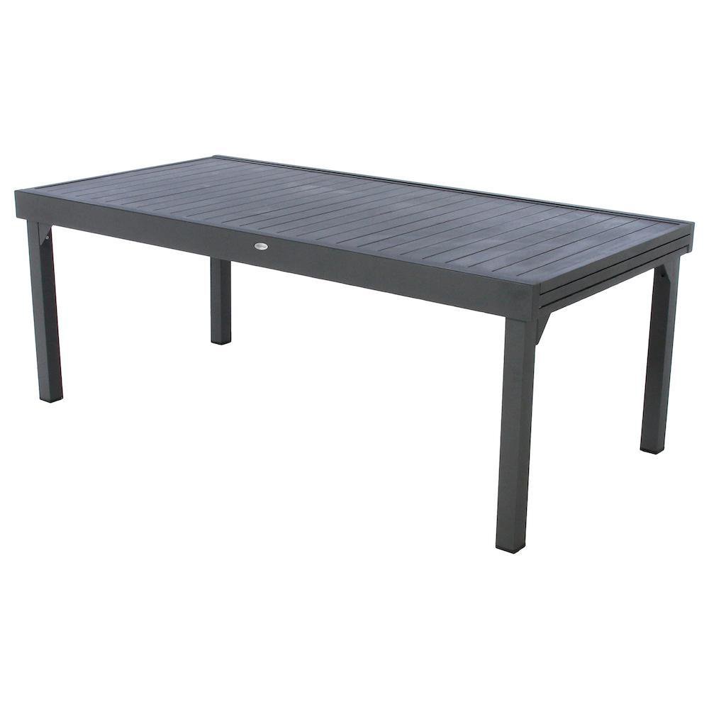 Mesa Extensible de Aluminio Grafito Piazza Mesa Extensible de Aluminio Piazza 200 a 320 x…
