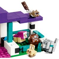 El Santuario de Animales Minecraft 21253 206 Pzas - Lego